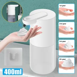 Liquid Soap Dispenser Touchless Automatic Soap Dispenser Sensor Foam TypeC Charging High Capacity Smart Liquid Soap Dispenser with Adjustable Switch 230504