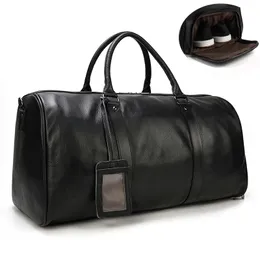 Косметические сумки корпусы натуральные сумок из коврики водонепроницаемые мужские кожа на ночь сумочка для самолета багаж мужчина мужской выходные сумки 55 см 230504