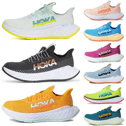 Hoka One Running Shoes Hokas Carbon X3 Outdoor Mens Womens Cushioning Long Distance Runner Shoes Mens Womens Lifestyle Walking Jogging Size