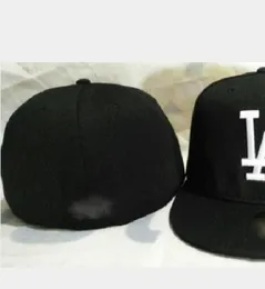 Мужские бейсбольные полные закрытые кепки лето истинная подготовительная шляпа Hip Hop Trucker Hat Dad Gorras Hombreball Bone Men Women 32 команды повседневные спортивные шляпы Flattted Hats La Los Angeles Mix Color A