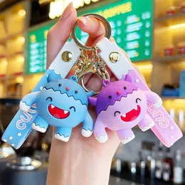 Keychains Anime Keychain Devil Monster Key Tags Christmas Halloween Holiday Party Favors Backpack Bag Charms School Prizes Gift Friend