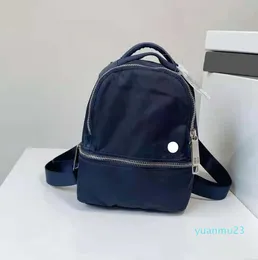 Simple Solid Color Students Campus Outdoor Bags Teenager Shoolbag Backpack Korean Trend With Backpacks Leisure Travel LL4 120 80351A