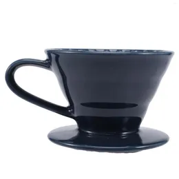 Coffee Filters Ceramic Hand Brew Filter Cup Conical Dripper Kit Household Appliance Pour Over Stand H