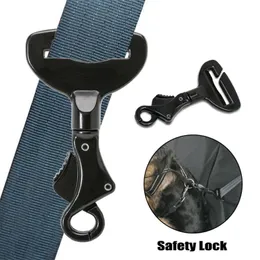 Apparel Car Dog Seat Belt Locking Snap For Harness Collar Leash levererar säkerhetsklipp för hundsäkerhetsbils säkerhetsbälte