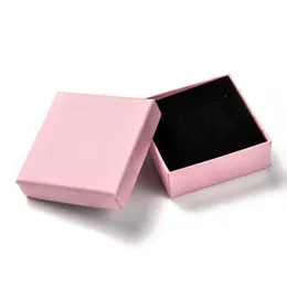 Ювелирные коробки 32 пт. Ювелирные украшения коробка картонные кольцевые коробки с губкой для небольших часов ожерелья для ожерелий серьс
