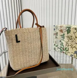 Fashion Summer Straw 3333 Women Shopping Totes Large Carty Handbags السفر