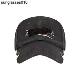 Paris Hat Family B Twill Letter Baseball Cap 2023 Новая унисекс универсальная кепка Sunshade