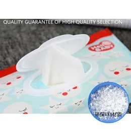 Tissue Boxes Napkins New Fashion EVA Baby Wet Wipe Bag with Flip Cover Portable Useful Tissue Holder Case Reusable Refillable Stroller Accessories Z0505