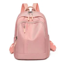 LL Simples Oxford Fabric Students Bags ao ar livre Backpack Backpack Korean Trend With Backpacks Leisure Travel LL799