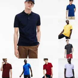 Mens Polos T Shirts Mans French Brands Polo Homme Summer Shirt Embroidery Tshirts Street Trend Shirt Top Tees High Quality