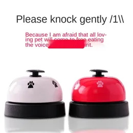 Grooming Explosive trend pet bells for cats and dogs trainer cats and dogs training footprints pet bells supplies