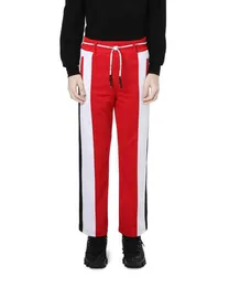 Tasarımcı Pantolon Moda Sıradan Giyim Palmes Melekler Yeni Çizme Şerit Paneli Swearpants Geniş Bacak Pantolon Gevşek Pantolon Uzun Pantolon Jogg