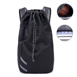 Sporttaschen-Beutel-Basketball-Rucksack-faltender Ball-Gymnastik-Reise-Handtasche für Männer, die groß über der Schulter trainieren, leichter Kordelzug Sport G230506