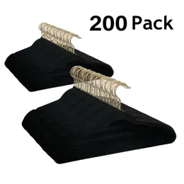 Hangers Racks Better Homes Gardens Non Slip Velvet Clothing 200 Pack Black 230505