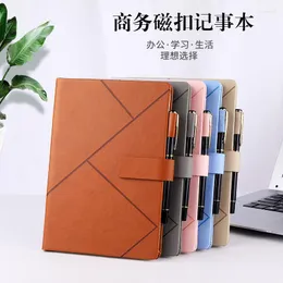 Business Notebook Gift Box Set A5 Notepad Meeting Book Buckle Wholesale può stampare la pagina interna del logo