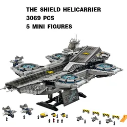 Blocks The SHIELD Heli Model Building Bricks Toys Kompatibel 76042 07043 Kid Educational Geburtstag Weihnachtsgeschenk 230506