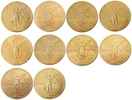 高品質 1929 メキシコ ゴールド 50 ペソ コイン コピー コイン