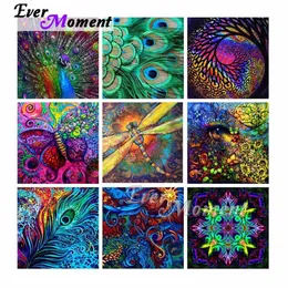 Crafts Ever Moment Diamond Painting Colorful Butterfly Dragonfly New Full Square Round Drills Diamond Embroidery For Giving ASF2182