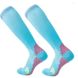 Erkek Çorap Sıkıştırma Uçuş Seyahat Geri Kazanım Hamileliği Ödem Diyabet Varisoz Damarları 20-30 MmHg Hemşirelik Çorapları