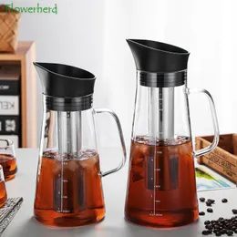 Naczynie kawowe Duża pojemność Hermelight Cold Brew Care Maker Iced Cafy Maker Zimna herbata butelka mrożona espresso