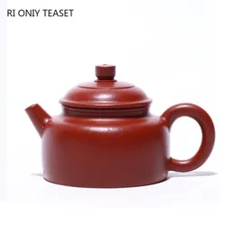 Teaware 90ml famoso yixing roxo argila bule de minério cru dahongpao filtro de chá panela em casa zisha beleza chinês conjunto de chá personalizado
