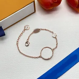 Jowery armbanden ontwerper voor vrouwelijke luxe ontwerpers gouden ketting armband mode dames klassieke ketting link id id armband geschenken d2305061s