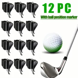 Andra golfprodukter Putter Holder Bag Clip Fixed Clubs Buckle Ball Training Aids Accessories Outdoor Sports Game Swing Trainer Z230505