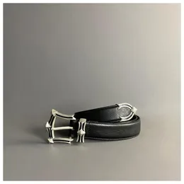Belts Tide Brand Explosions Men And Women With Ancient Silver Buckle Leather Belt Soft Fashion Casual Dark Motorcycle Punk