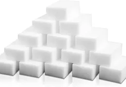 56/100 pcs/lot White Magic Melamine Sponge eraser 100*60*20mm 100*70*30mm Cleaning Eraser Multi-functional Sponge Without Packing Bag Household Cleaning Tools