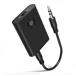 2-em 1 carro sem fio Bluetooth 5.0 Receptor de áudio Adaptador de vídeo Mini portátil para ipod tv MP3 Sistema de música para veículos domésticos