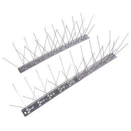 Supplies Q1JA Stainless Steel Bird Spikes EcoFriendly Anti Climb Guard Security Fence Wall Garden