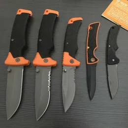 Camping Hunting Knives Pocket GB Tactical Folding Knife 8Cr13MoV Blade Rubber Handle Outdoor Survival EDC Knives Camping Hunting Sharp Tool for Gifts P230506