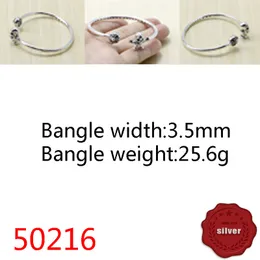 50216 Hip Hop S925 Sterling Silver Bracelet Bracelet Style Vintage Personged Cross Flower Skull Head Letter Jewelry Coir