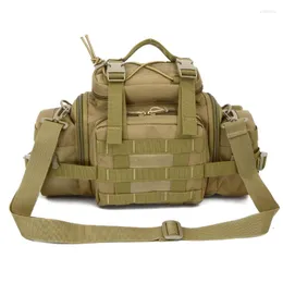 Waist Bags Men And Women SLR Cameras Waterproof Nylon Big Bag Purse 3 P Inclined One Shoulder Camouflage Travel