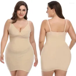 Shapers feminino Bodysuith Vacha de pescoço De pescoço Shaper Slips Slips Bulifter Wait Trainer Slimming Aound Corset Dress Dress Backless Sexy