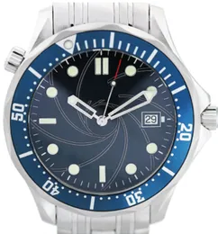 Luksusowy Outdoor Master Ocean Watch Automatyczny ruch mechaniczny Rotatable Designer Blue Dila