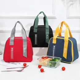 Keep Warm Lunch Bag Outdoor Outing Fruit Sushi Lunches Box Bag Portable Aluminum Foil Waterproof Handbag Food Fresh Storage Bags