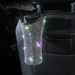 Seau De Rangement Pour Voiture - Porte-Parapluie & Porte-Bouteille - Noir - 18x10x9 Cm