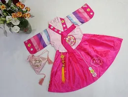 Ethnic Clothing Girl Hanbok Traditional National Korean Dress Exquisitely Embroidered Costume Costumes