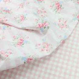 Fabric 235cm*50cm pink flower cotton fabric diy bedding dress patchwork fabric children handwork cotton cloth fabric P230506