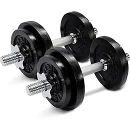 water bottle Yes4All Adjustable Cast Iron Dumbbell Sets with Alloy Steel Connector Option for Strength Training Body Workout non slip Grip 230505