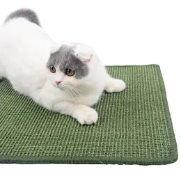 Scratchers Mexico Sisal Cat Scratcher Scratching Post Mat Toy na kocimię