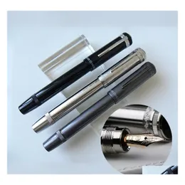 Fountain Pens 10K Gold 0.5Mm Nib Hero H718 Pen Rotary Piston Ink Converter Er Stationery Office School Supplies Writing T200115