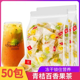 Teaware Healthy Kumquat Passion Fruit Pure Fruit Dried Lemon Combination Flower Tea Bag Fruit Tea Decoration Gifts for Foodies