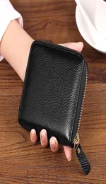 NIGEDU genuine leather wallet women short zipper brand design coin purse id card holder 100 Cowhide ladies wallets money9177703