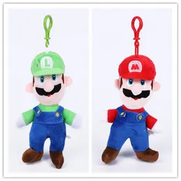 Wholesale Mary series red and green mushroom pendant plush toy backpack pendant key chain
