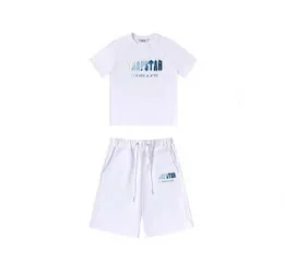 Costume Trapstar T-shirt dcontract hour Hommes Vtements de Sport Ensembles Manches Courtes Short En Peluche Motion Current 26ESS