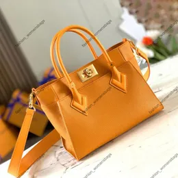 7A Дизайнерская сумка для плеча подлинные кожаные сумочки M57728 25 см. Высококачественная сумка с коробкой с коробкой.