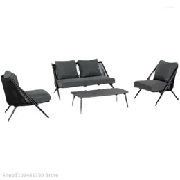 Camp Furniture Maßgeschneiderte Nordic Outdoor Freizeit Sofa Stuhl Wasserdichte Wohnzimmer Kombination Hof Modell Garten El