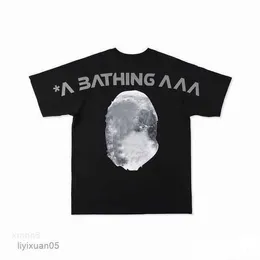 남자 티셔츠 원숭이 패션 목욕 티 셔츠 셔츠 남성 여성 디자이너 Tshirts Tops Man의 캐주얼면 단락 거리 반바지 슬리브 옷 m-3xl r7ca